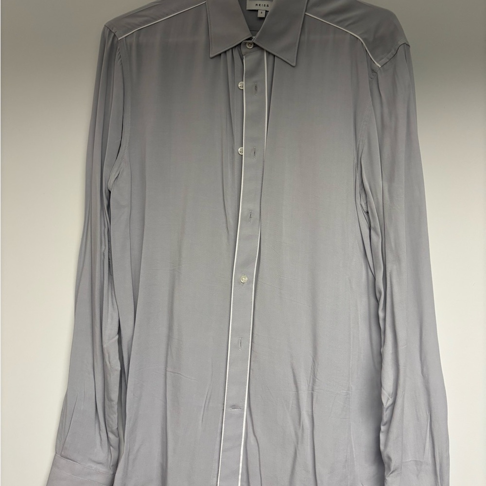 Reiss Silver Dress Shirt